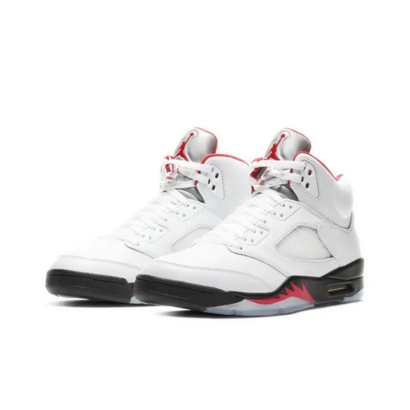 Jordan 5 Retro Fire Red Silver Tongue 2020