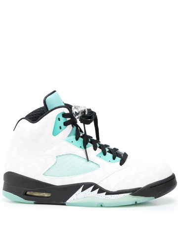 Jordan baskets montantes Air Jordan 5 Retro island green