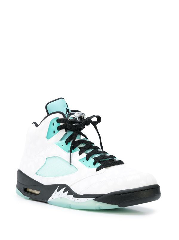 Jordan baskets montantes Air Jordan 5 Retro island green